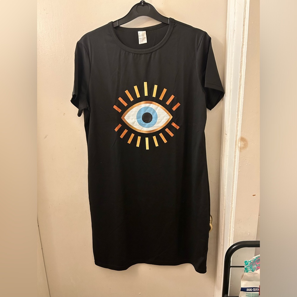 Evil Eye Mini Dress
